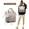 image:imageLOVEVOOK Mini Backpack for Women Small Backpacks Purse College Bookbag for School Fashion Bag for Travel Work Gift Lightweight Daypack BeigeBlackBrownBeigegreyblack