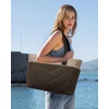 image:imageLOVEVOOK Tote Bag for Women Puffer Work Travel Handbag with Zipper for Teacher Nurse Quilted Cute Laptop Shoulder Gym BagBeigebrown