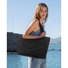 image:imageLOVEVOOK Tote Bag for Women Puffer Work Travel Handbag with Zipper for Teacher Nurse Quilted Cute Laptop Shoulder Gym BagBlack