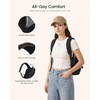 image:imageLOVEVOOK Upgrade Mini Backpack Purse for Women with Giant Tumbler Holder  Lightweight Small Backpack Women for Work Travel Park Cute WaterResistant Mini Backpack for Daily CollegeGift Beige BlackBlack