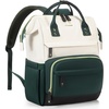 White-green-black