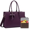 image:imageLOVEVOOK Laptop Lunch Tote Bag for Women for Work with Insulated Lunch Compartment 156 Inch Large Capacity Computer Handbag