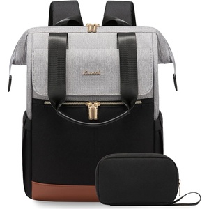 image:imageLOVEVOOK Laptop Backpack for Women 156 Inch Laptop Bag with USB Port Fashion Waterproof Backpacks Teacher Nurse Stylish Travel Bags Vintage Daypacks Bookbag for College School WorkGreyblack