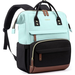 image:imageLOVEVOOK Laptop Backpack for Women 156 Inch Work Business Backpacks Purse With Large Capacity Waterproof Nurse Bag College Bookbag for School Waterproof Casual Daypack for TravelMint Greenblack