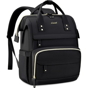 image:imageLOVEVOOK Laptop Backpack for Women 156 Inch Work Business Backpacks Purse With Large Capacity Waterproof Nurse Bag College Bookbag for School Waterproof Casual Daypack for TravelBlack