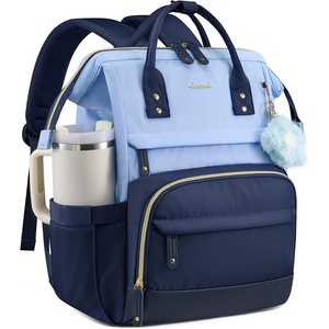 image:imageLOVEVOOK Laptop Backpack for Women 156 Inch Work Business Backpacks Purse With Large Capacity Waterproof Nurse Bag College Bookbag for School Waterproof Casual Daypack for TravelDarkbluesky