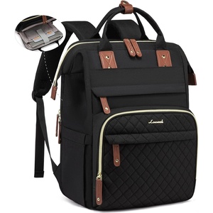 image:imageLOVEVOOK Laptop Backpack for Women 156 inch Waterproof Nurse Bag Teacher Work Backpack Purse for Women Travel Computer Backpack for College Office Business LadiesBlack