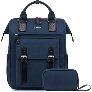 image:imageLOVEVOOK Laptop Backpack for Women Teacher Bag Work Backpack Purse Laptop Computer Back Pack Business Travel Backpack Nursing College Book bag 156inch BlackBeigeBrownBlueblack